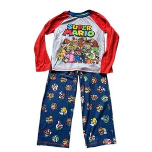 Super Mario‎ Pajama Set Size 8